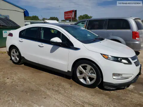 1G1RA6E43CU102904 — 2012 Chevrolet Volt, photo 4 from Copart 20.10.2026, Minor dents and scratches