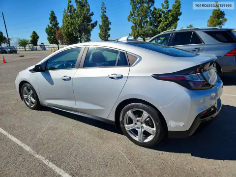 1G1RC6S53JU129993 — 2018 Chevrolet Volt, фото 2 з Copart, Бокова частина