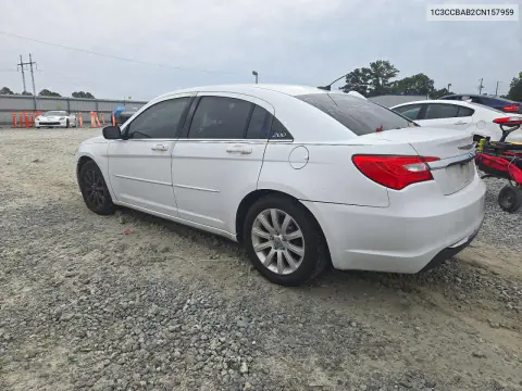 2012 Chrysler 200 Lx VIN 1C3CCBAB2CN157959 фото 2