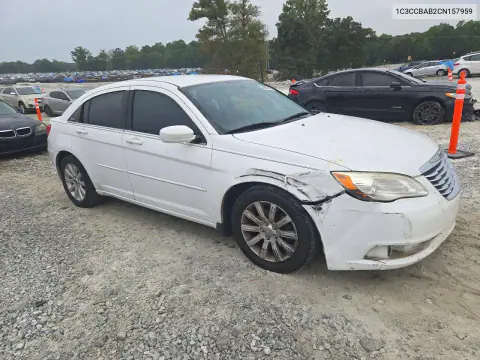 2012 Chrysler 200 Lx VIN 1C3CCBAB2CN157959 фото 4