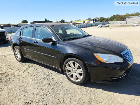 2012 Chrysler 200 Lx VIN 1C3CCBAB1CN317085 фото 4