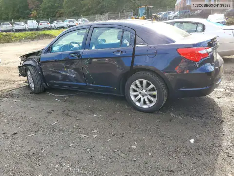 1C3CCBBGXCN139588 — 2012 Chrysler 200, фото 2 с аукциона Copart, Передняя часть