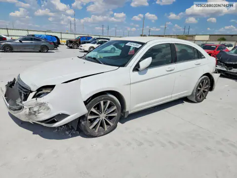 1C3CCBBG2DN744299 — 2013 Chrysler 200, Задняя часть, фото до ремонта