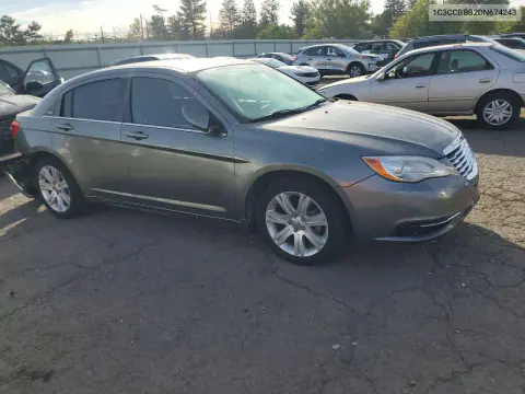 2013 Chrysler 200 Touring VIN 1C3CCBBB2DN674243 фото 4