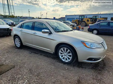 1C3CCBCG3DN744035 — 2013 Chrysler 200, фото 4 с аукциона Copart, Задняя часть