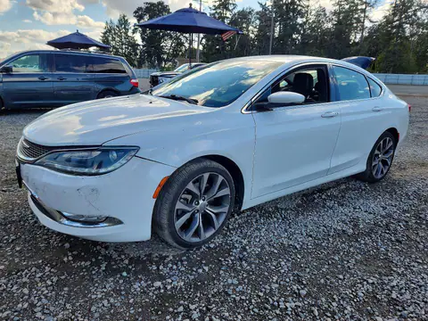 1C3CCCCB1FN661846 — 2015 Chrysler 200, Передняя часть (Front End), фото до ремонта