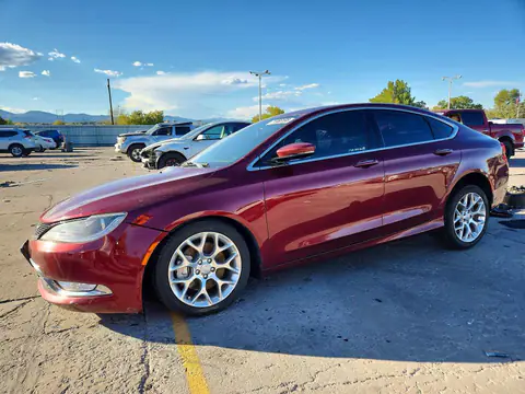 1C3CCCEGXFN583236 — 2015 Chrysler 200, Przód (Front End), zdjęć przed naprawą