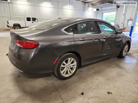 1C3CCCAB8FN619242 — 2015 Chrysler 200, фото 3 с аукциона Copart, Боковая часть