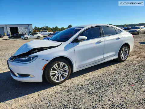 1C3CCCAB5FN748197 — 2015 Chrysler 200, Front end, before-repair photos