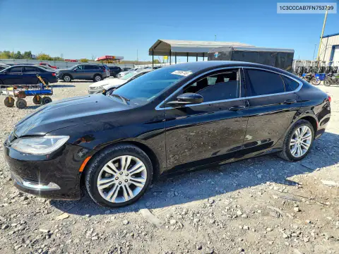 1C3CCCAB7FN753739 — 2015 Chrysler 200, Front end, before-repair photos