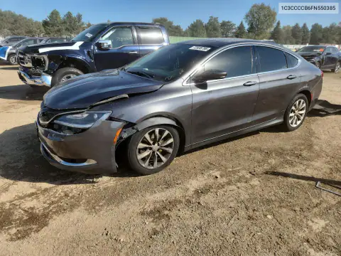 1C3CCCCB6FN550385 — 2015 Chrysler 200, Front end, before-repair photos