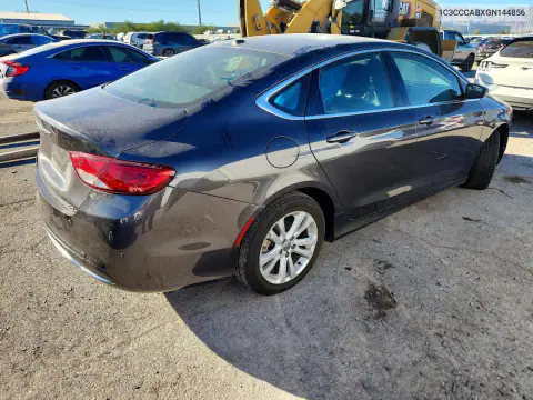 1C3CCCABXGN144856 — 2016 Chrysler 200, photo 3 from Copart, Front end