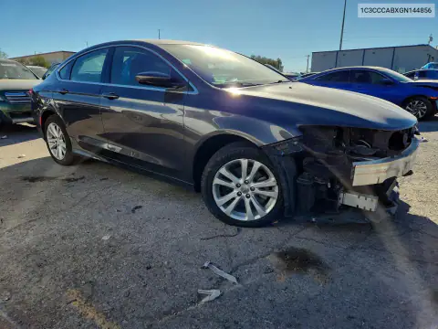 1C3CCCABXGN144856 — 2016 Chrysler 200, photo 4 from Copart, Front end