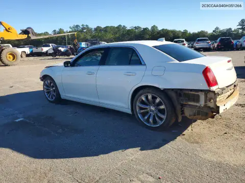 2C3CCAAG4GH351266 — 2016 Chrysler 300, photo 2 from Copart, Front end