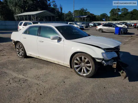 2C3CCAAG4GH351266 — 2016 Chrysler 300, photo 4 from Copart, Front end
