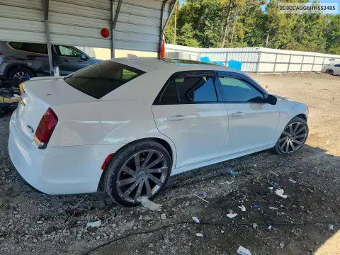 2C3CCAGG6HH553485 — 2017 Chrysler 300, фото 3 с аукциона Copart, ПЕРЕДНЯЯ ЧАСТЬ