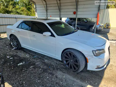 2C3CCAGG6HH553485 — 2017 Chrysler 300, фото 4 с аукциона Copart, ПЕРЕДНЯЯ ЧАСТЬ