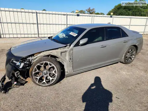 2C3CCABG5HH511848 — 2017 Chrysler 300, Przód, zdjęć przed naprawą