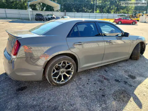 2C3CCABG5HH511848 — 2017 Chrysler 300, zdjęcie 3 z Copart, Przód