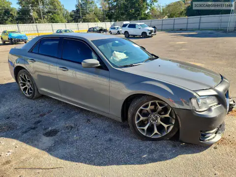 2C3CCABG5HH511848 — 2017 Chrysler 300, zdjęcie 4 z Copart, Przód