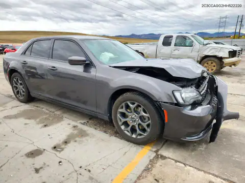 2C3CCAGG2HH522220 — 2017 Chrysler 300, zdjęcie 4 z Copart, Przód