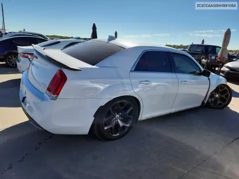 2C3CCAAG3HH591054 — 2017 Chrysler 300, photo 3 from Copart, Front end
