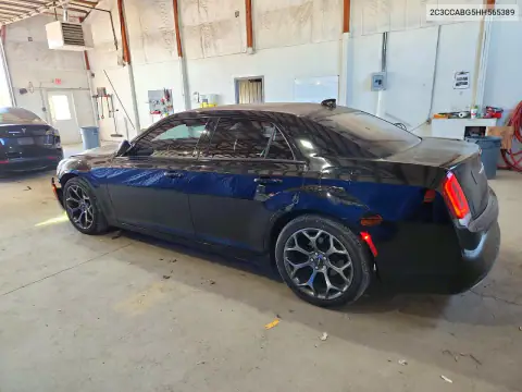 2C3CCABG5HH565389 — 2017 Chrysler 300, фото 2 с аукциона Copart, ПЕРЕДНЯЯ ЧАСТЬ