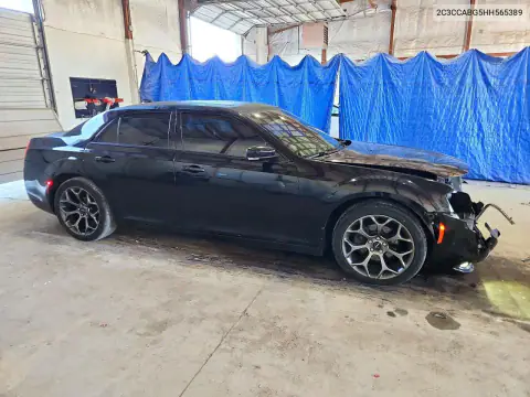 2C3CCABG5HH565389 — 2017 Chrysler 300, фото 4 с аукциона Copart, ПЕРЕДНЯЯ ЧАСТЬ