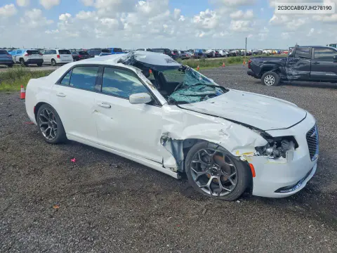 2018 Chrysler 300 S VIN 2C3CCABG7JH278190 фото 4
