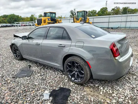 2C3CCAAG6KH693858 — 2019 Chrysler 300, photo 2 from Copart, Front end