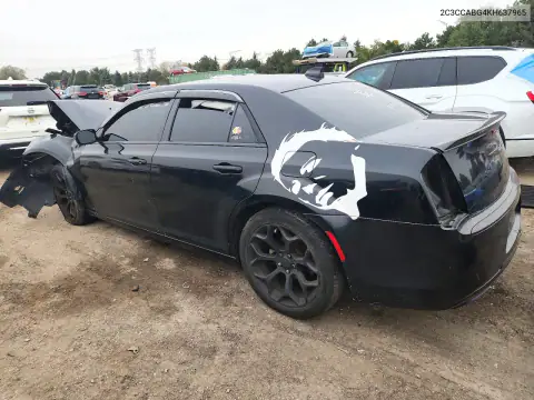 2C3CCABG4KH637965 — 2019 Chrysler 300, zdjęcie 2 z Copart, Przód