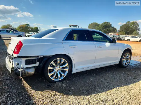 2C3CCAAG2KH760875 — 2019 Chrysler 300, фото 3 з Copart, Бокова частина