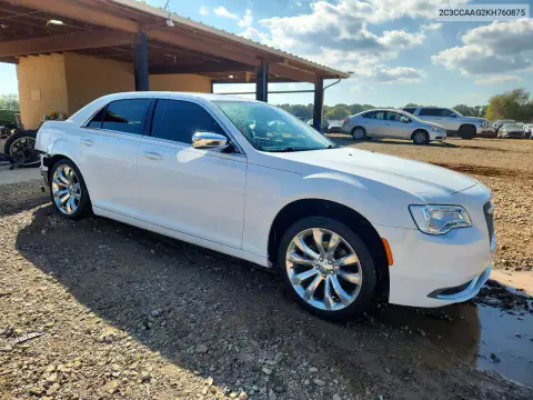 2C3CCAAG2KH760875 — 2019 Chrysler 300, фото 4 з Copart, Бокова частина