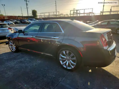 2C3CCAAG7KH517191 — 2019 Chrysler 300, фото 2 с аукциона Copart, ПЕРЕДНЯЯ ЧАСТЬ