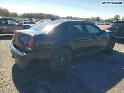 2C3CCARG8MH683582 — 2021 Chrysler 300, фото 3 с аукциона Copart, ЗАДНЯЯ ЧАСТЬ
