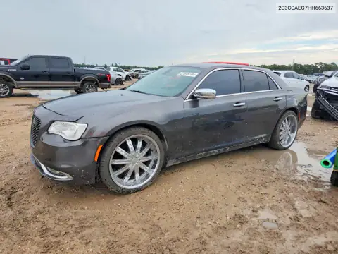 99999999999999992 — 2017 Chrysler 300C, Незначні вм’ятини й подряпини, фото до ремонту