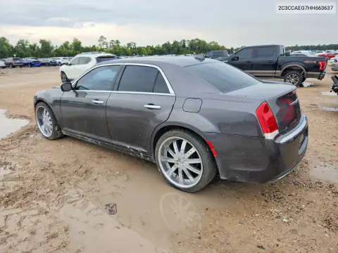 99999999999999992 — 2017 Chrysler 300C, photo 2 from Copart, Minor dents and scratches