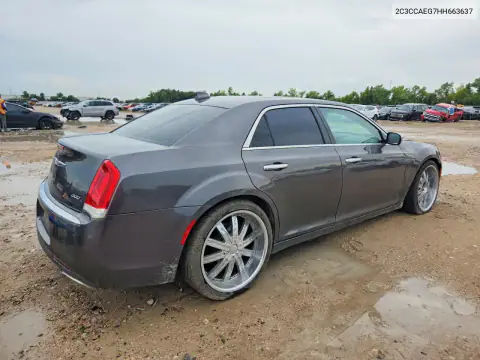 99999999999999992 — 2017 Chrysler 300C, photo 3 from Copart, Minor dents and scratches