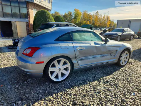1C3AN69LX4X009618 — 2004 Chrysler Crossfire, photo 3 from Copart 23.10.2026, Side