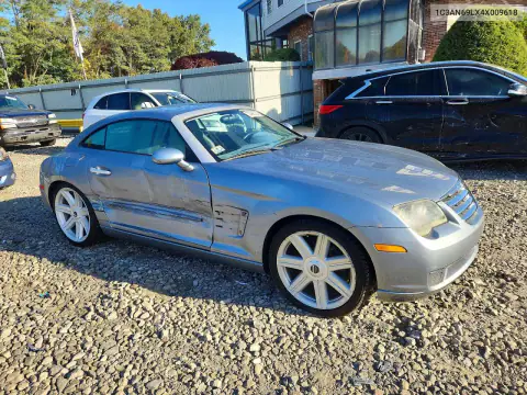 1C3AN69LX4X009618 — 2004 Chrysler Crossfire, photo 4 from Copart 23.10.2026, Side