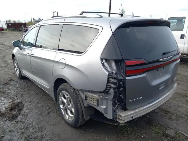 2C4RC3GG7MR545000 — 2021 Chrysler Pacifica Limited, фото 2 с аукциона Copart 06.10.2026, Естественный износ
