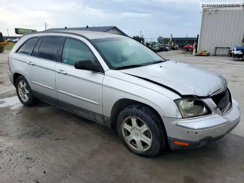 2C4GM68485R305336 — 2005 Chrysler Pacifica, photo 4 from Copart, Front end