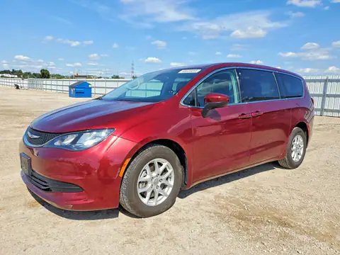 2C4RC1DG1HR610387 — 2017 Chrysler Pacifica, ПЕРЕДНЯЯ ЧАСТЬ (Front End), фото до ремонта