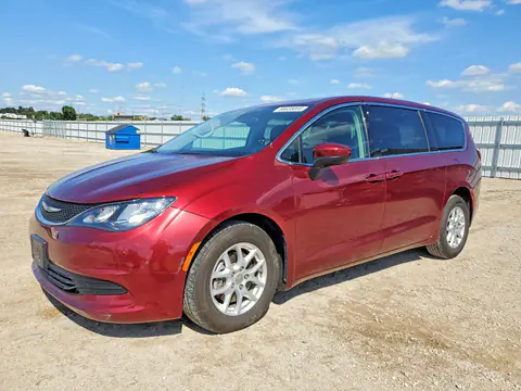 2C4RC1DG1HR610387 — 2017 Chrysler Pacifica, Передняя часть (Front End), фото до ремонта