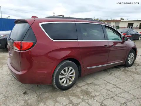2C4RC1BG8HR510175 — 2017 Chrysler Pacifica, photo 3 from Copart, Rear end