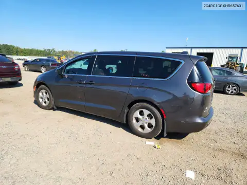 2C4RC1CGXHR657631 — 2017 Chrysler Pacifica, foto 2 de Copart, Lateral