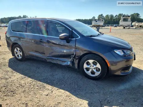 2C4RC1CGXHR657631 — 2017 Chrysler Pacifica, foto 4 de Copart, Lateral