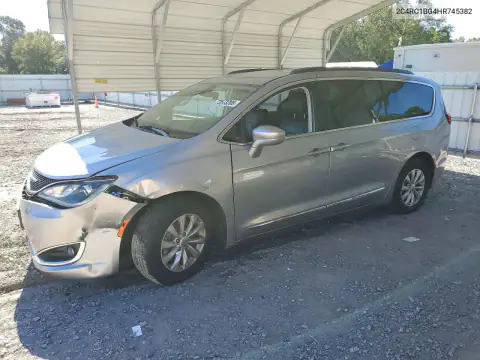 2C4RC1BG4HR745382 — 2017 Chrysler Pacifica, ПЕРЕДНЯЯ ЧАСТЬ, фото до ремонта