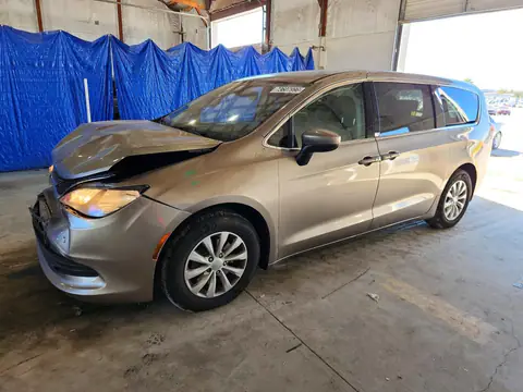 2C4RC1DG6HR552955 — 2017 Chrysler Pacifica, წინა ნაწილი, ფოტოები შეკეთებამდე