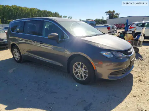 2C4RC1CG1HR551813 — 2017 Chrysler Pacifica, фото 4 з Copart, Задня частина
